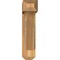 Ekena Millwork Traditional Craftsman Rough Sawn Bracket w/ Offset Brace, Western Red Cedar, 8"W x 34"D x 34"H BKT0806X34X34TRA04RWR - alternate 4